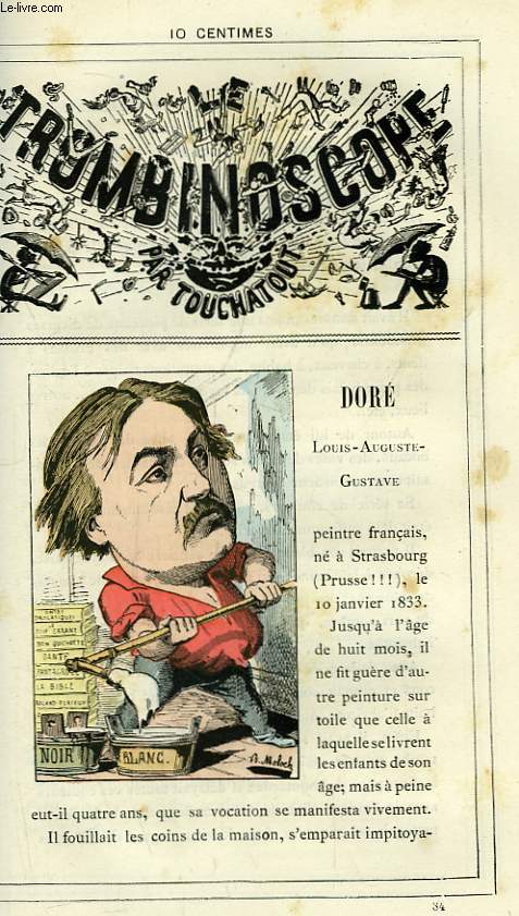 Le Trombinoscope N84 : Louis-Auguste-Gustave Dor.