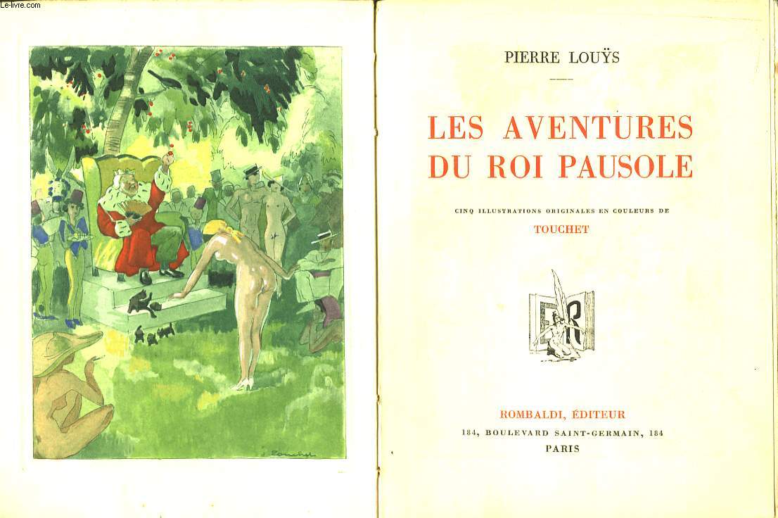 Les Aventures du Roi Pausole.