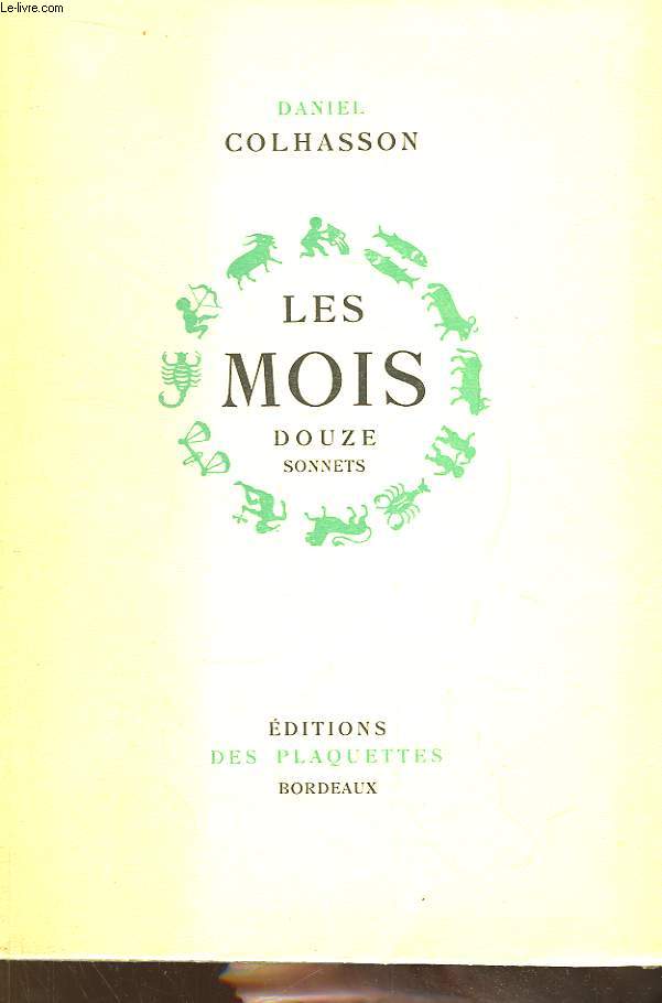 Les Mois. Douze sonnets.