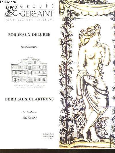 Catalogue de Ventes aux Enchères du Groupe GERSAINT, du 27 juin 1990, de Bordeaux Chartrons.