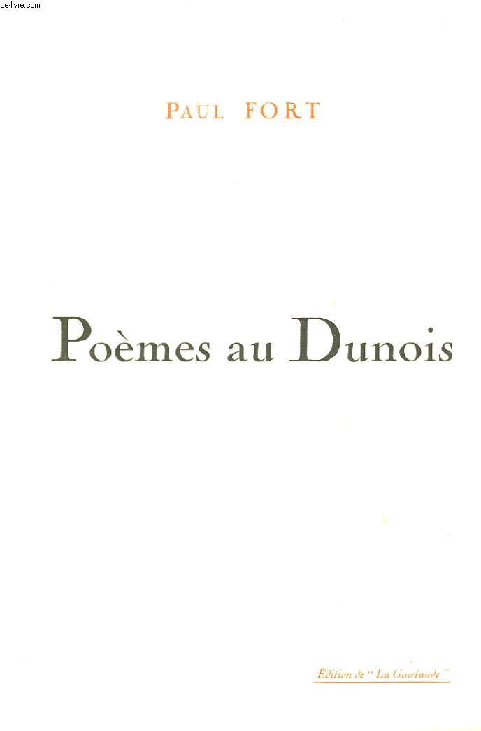 Pomes au Dunois.