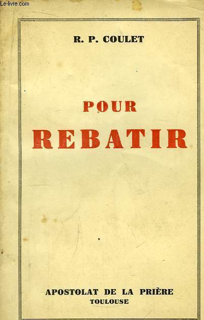 Pour Rebatir.