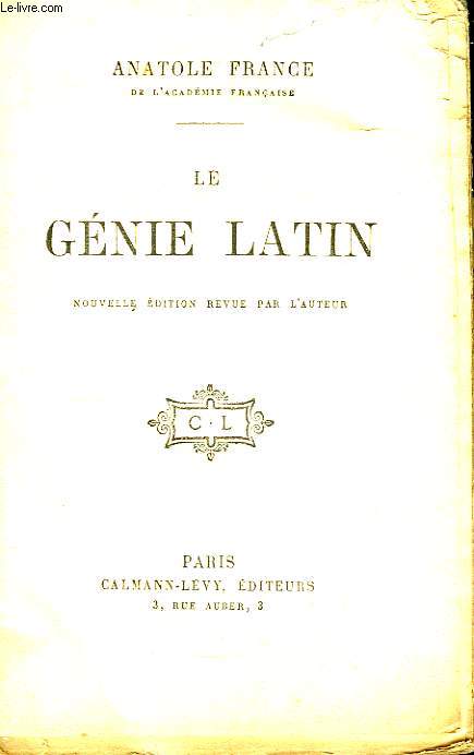 Le Gnie Latin.
