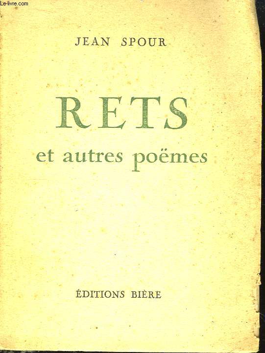 Rets et autres pomes.