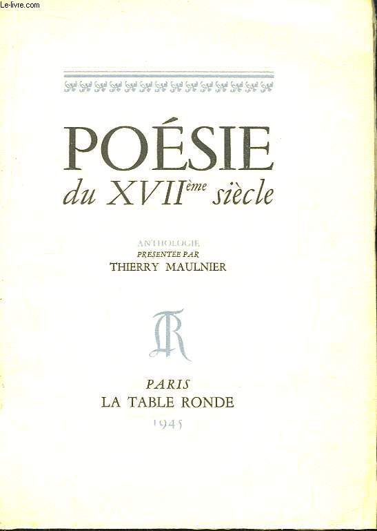 Posie du XVIIeme sicle.