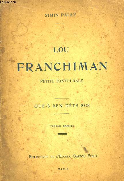 Lou Franchiman. Petite Pastourale.