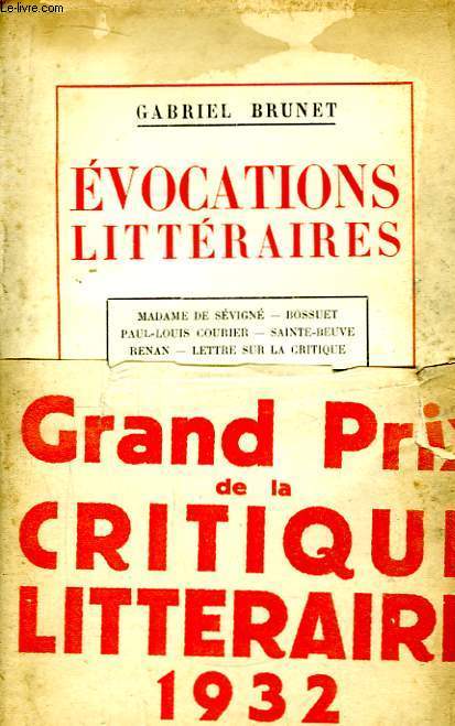 Evocations Littraires.