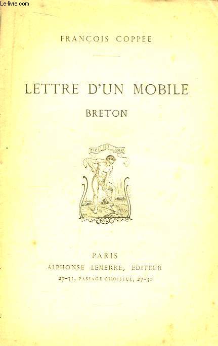 Lettre d'un Mobile Breton