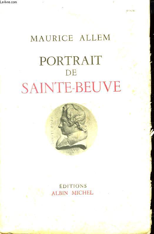 Portrait de Sainte-Beuve