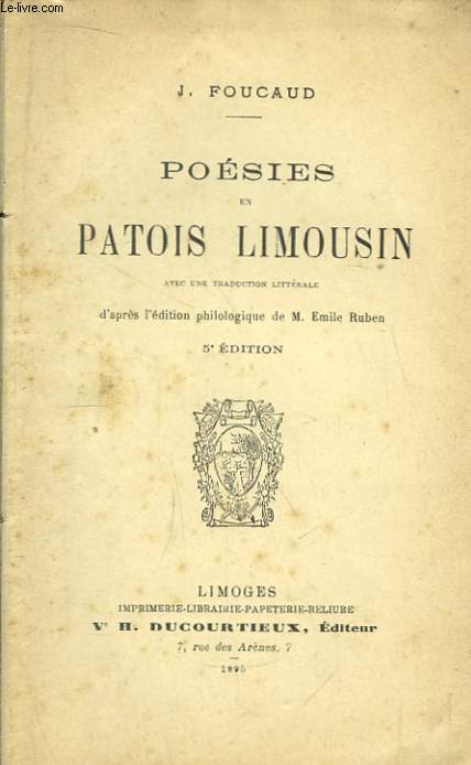 Posies en Patois Limousin.