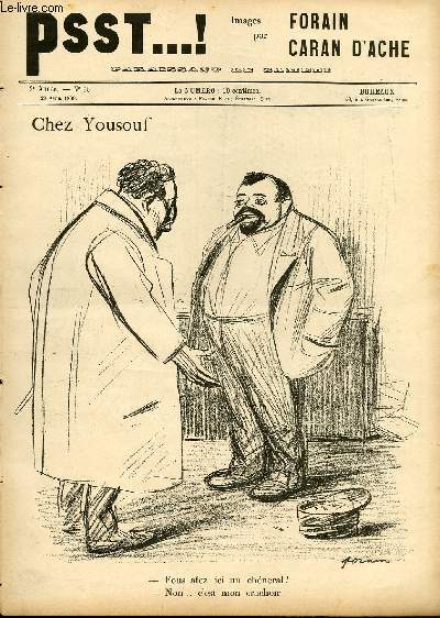 Psst ... ! N65 - 2me anne : Chez Yousouf - Chou-Blanc - La Vrit en marche - Pactole boucl.