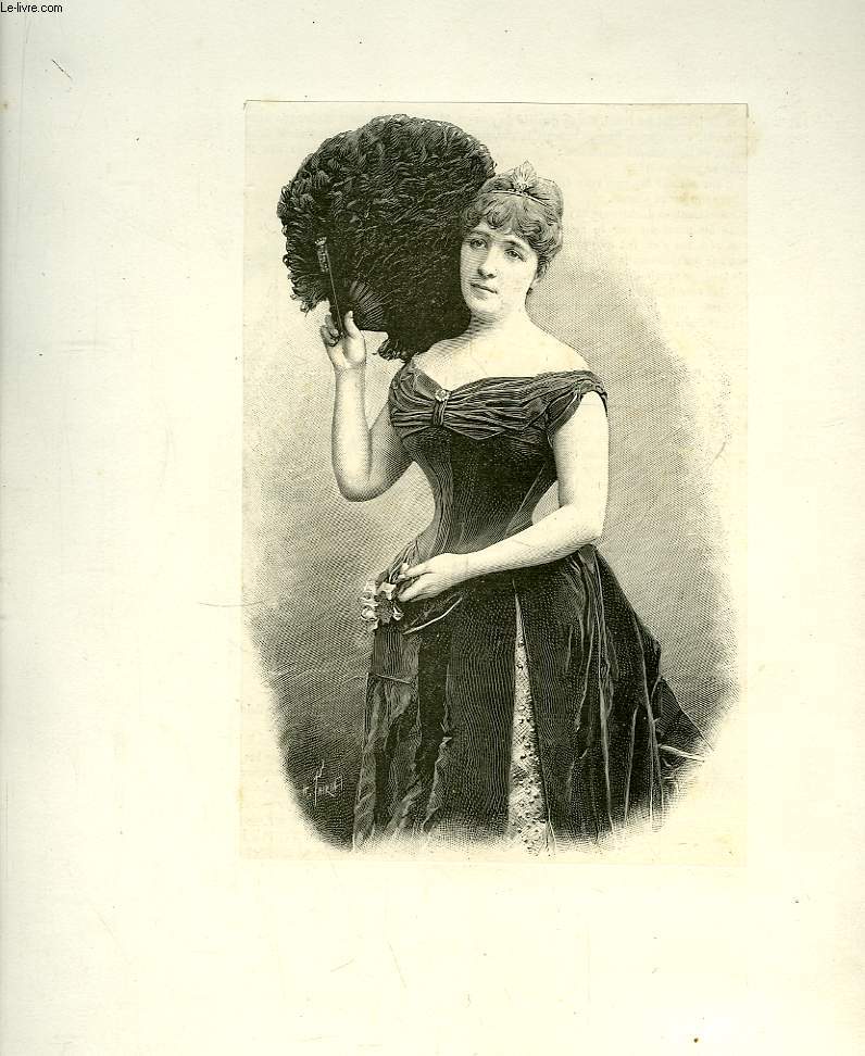 Portrait de Mme de Bonnemain, extrait du journal hebdomadaire 