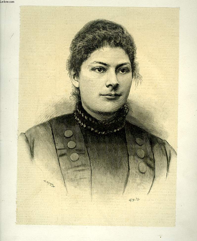 Portrait de Mme Achet (la condamne du drame de Chantelle), extrait du journal hebdomadaire 