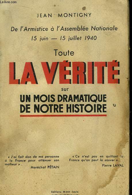 Toute la Vrit sur un mois dramatique de notre histoire.