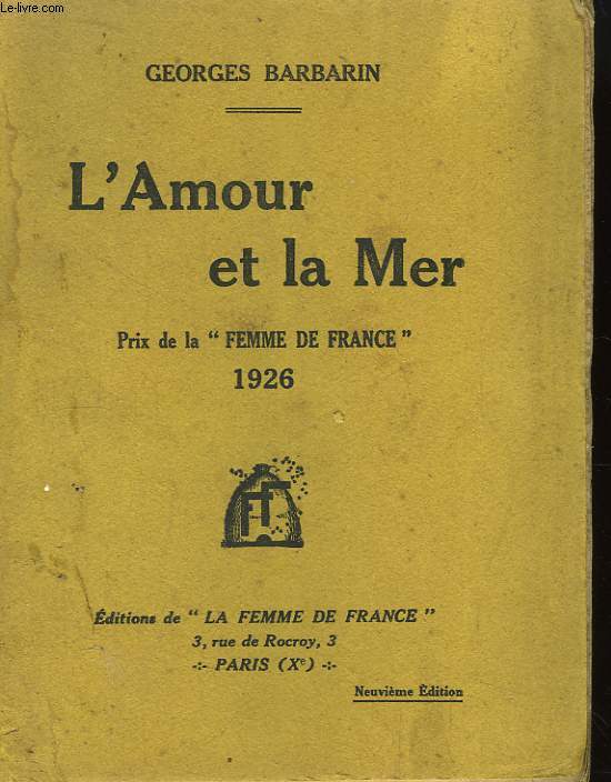 L'Amour et la Mer.