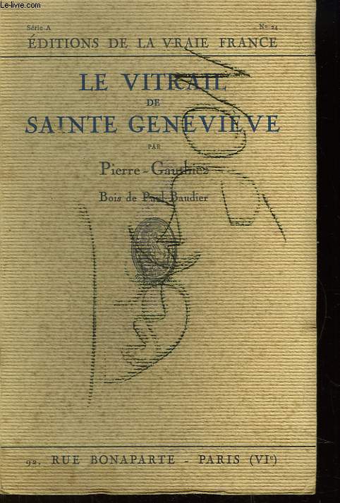 Le Vitrail de Sainte-Genevive.