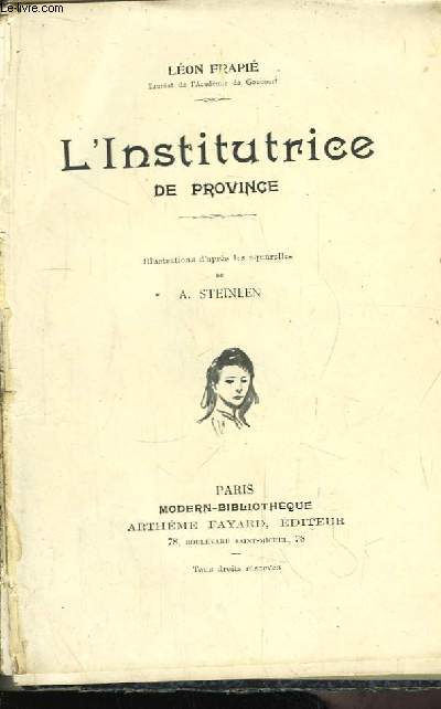 L'Institutrice de Province.