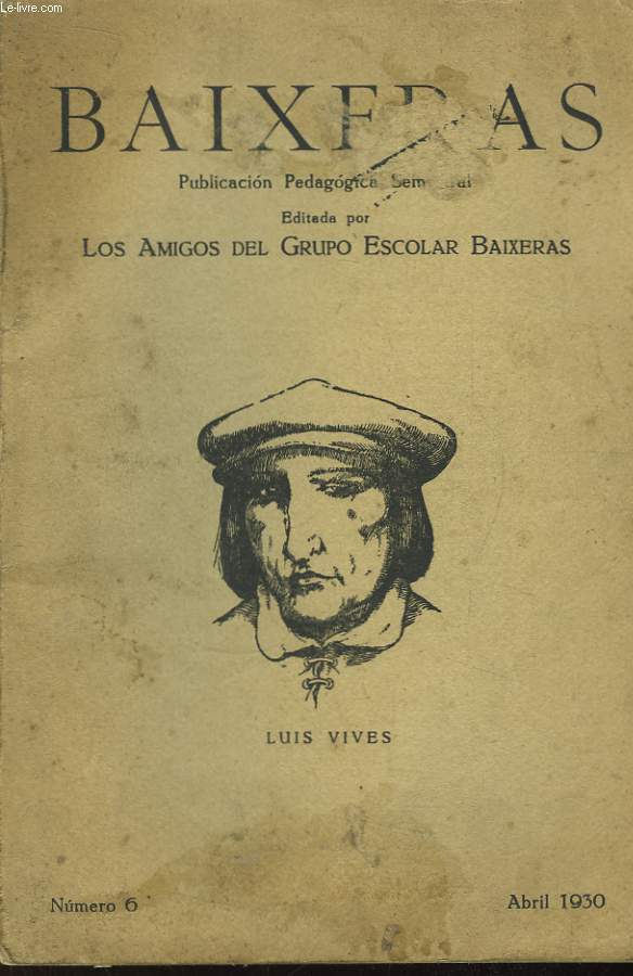 Baixeras N6, 5me anne. Luis Vives.