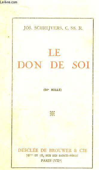 Le Don de Soi