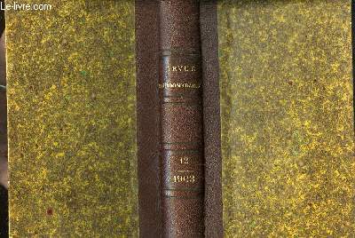 La Revue Hebdomadaire (12me anne), TOME 12