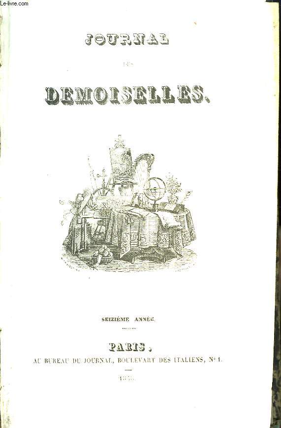 Journal des Demoiselles. 16me anne : 1848