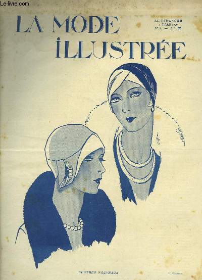 La Mode Illustre. 15 numros de l'anne 1929. N5, 9, 12, 13, 14, 15, 30, 31, 34, 36, 41, 42, 46, 47, 52