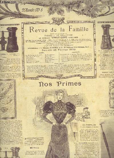 La Mode Pratique. Revue de la Famille. N8 - 2me anne : Robe d'intrieur, Robe de bal, Manteau de demi-saison ...