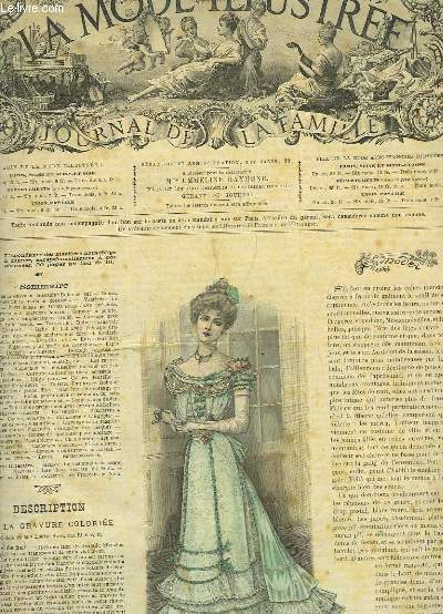 La Mode Illustre. Journal de la Famille. 1901, 42me anne. (du n1 au n52)