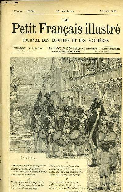 Le Petit Franais illustr. Journal des Ecoliers et des Ecolires. 1890, 2me anne. (du n45 au n92)