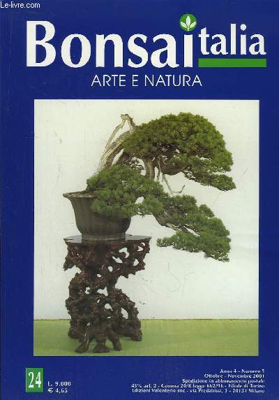 Bonsa Italia - Arte e Natura, N24 : Bonsai da frutto. Omaggio al Giappone. Una Bouganvillea. Juniperus Procumbens. Restauro di un Chinensis (Bagolaro). L'essenza di Shoka ...