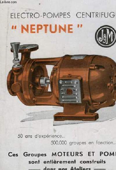 Electro-Pompes Centrifuges 