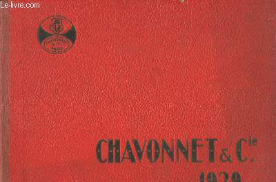 Catalogue Chavonnet & Cie. Album 1929. Manufacture de Robinetterie & d'Appareils pour le Btiment.
