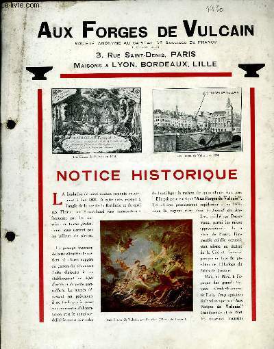 Notice Historique