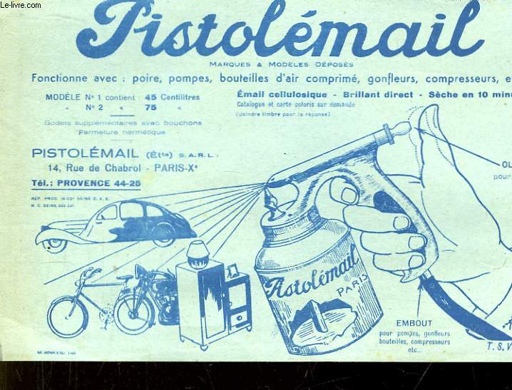 Affiche publicitaire Pistolmail