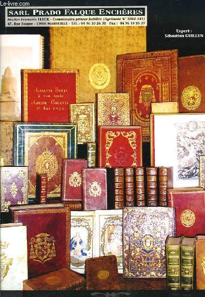 Catalogue de la Vente aux Enchres du 16 novembre 2008, d'une Bibliothque d'un bibliophile provenal, de la Bibliothque des Comtes R. et  divers, Jules Verne varia ...