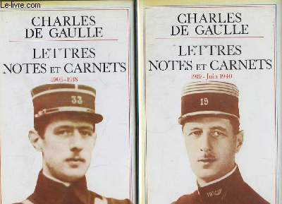 Lettres, Notes et Carnets. En 2 TOMES