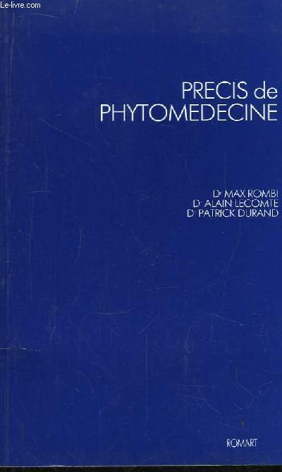 Prcis de Phytomdecine.