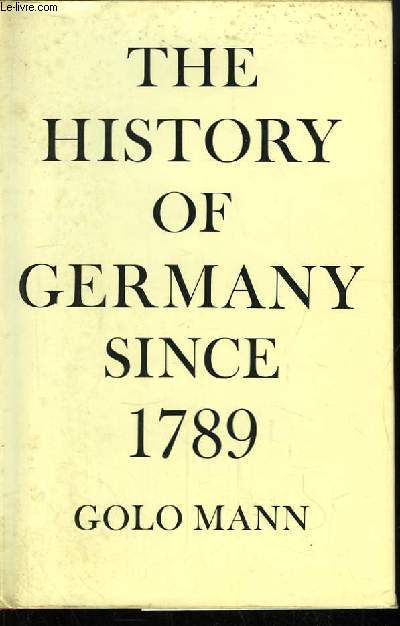 The History of Germany since 1789
