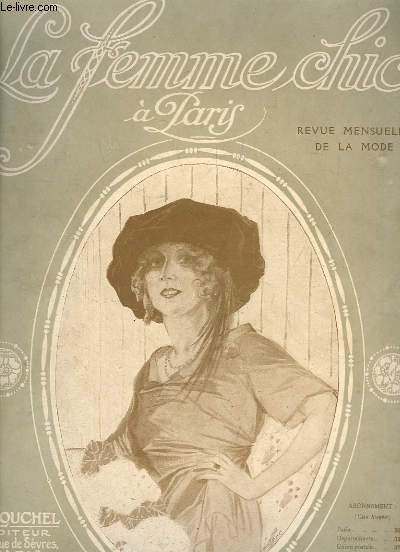 La Femme Chic  Paris N103, 6me anne - Aot 1919