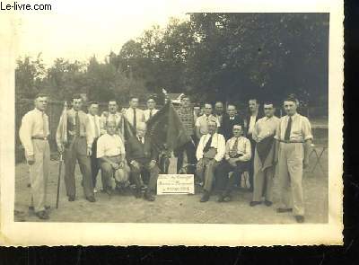 Photographie Originale. Souvenir du Championnat de France de Boules, 1934 - Boule 