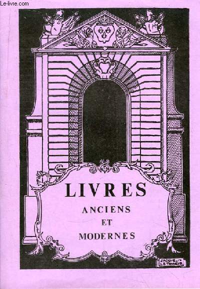 Catalogue de Livres Anciens et Modernes N145
