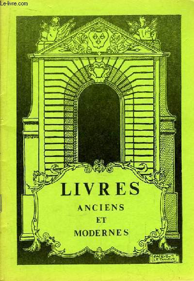 Catalogue de Livres Anciens et Modernes N142