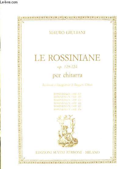 Le Rossiniane Op. 119, per Chitarra.