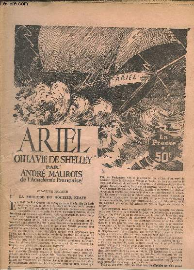 Ariel ou la vie de Shelley.