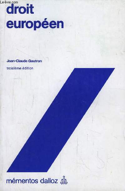 Droit Europen.