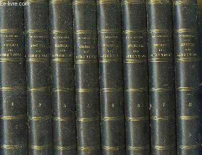 Histoire des Girondins. En 8 volumes.