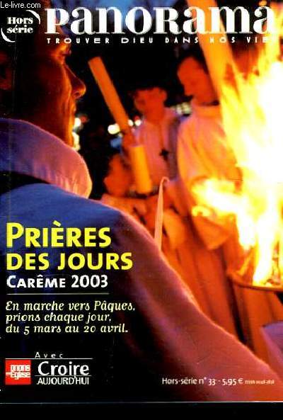 Panorama Hors-Srie N33. Prires des Jours. Carme 2003