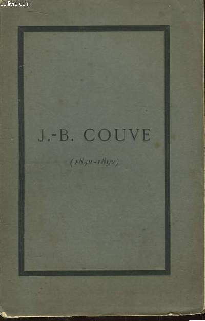J.-B. Couve (1842 - 1892)