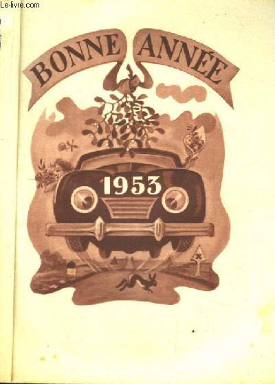 Almanach du Courrier Franais du Dimanche 1953