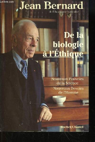 De la biologie  l'Ethique.